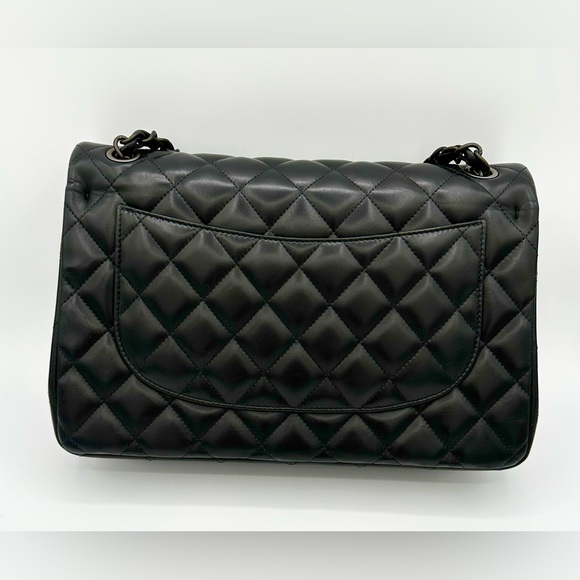 Chanel So Black Jumbo Lambskin - Picture 3 of 12